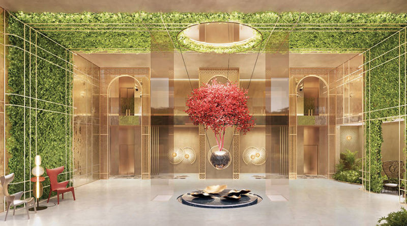 Eden West Park Brooklin – Lobby