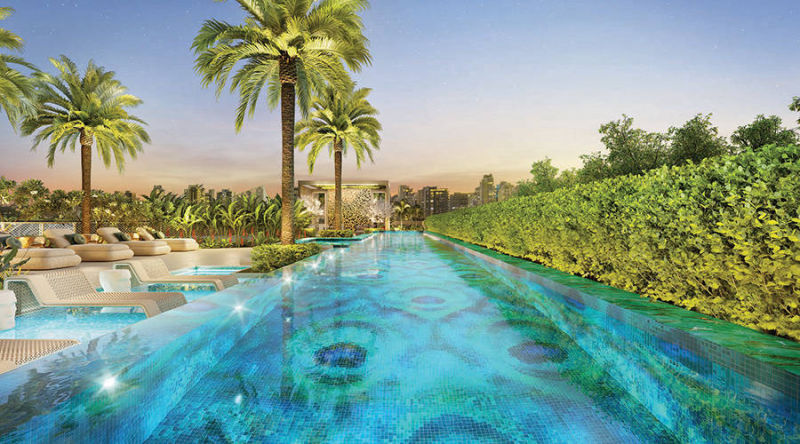 Eden West Park Brooklin – Piscina